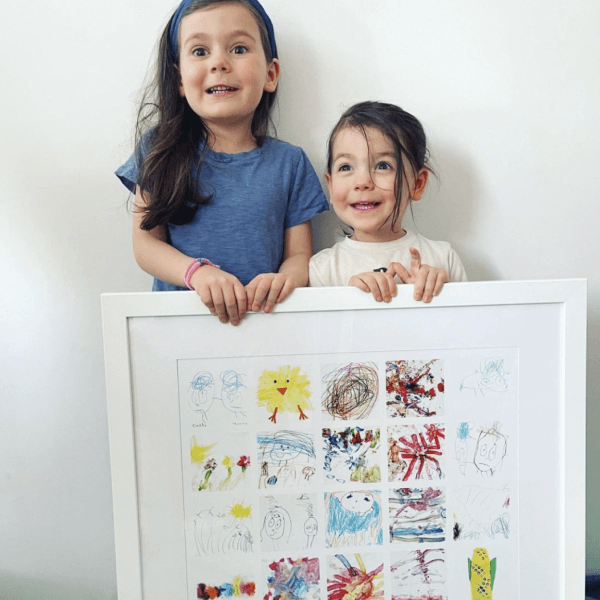 Cadre dessin enfant - Souvenir™ – Petit Peekaboo